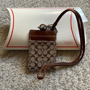 Brand new Coach ID lanyard